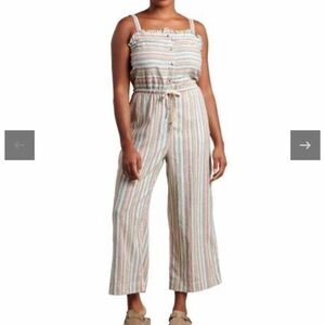 Toad & Co Women’s Taj Hemp Strappy Jumpsuit size small